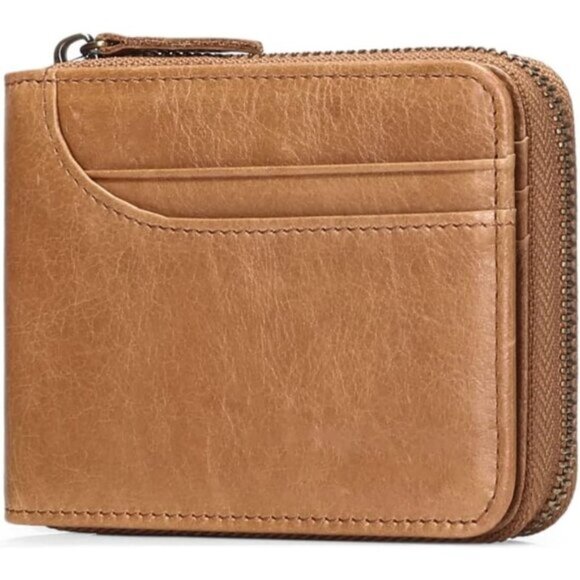 Other - Wallets for Men Genuine Leather Front Pocket Wallet RFID